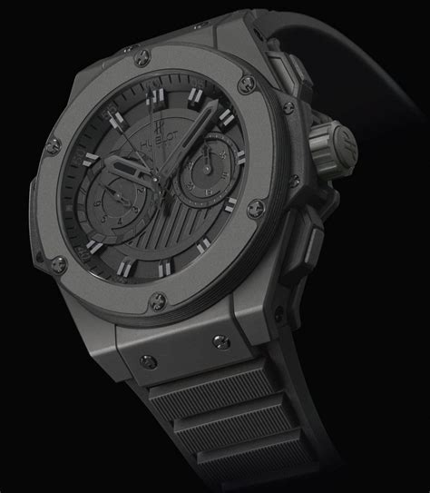 hublot king power foudroyante all black|Hublot King Power .